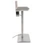 Charging station table with floor standing placement