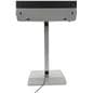 Charging station table with integrated cable management 