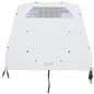 Back side view of cell phone charging station
