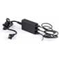 cell phone charging station with sign with black charging hub