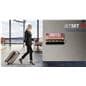 Charging station table with wall placement