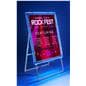 LED sandwich board with 7 light color options