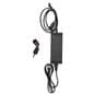 Glass display counter with power cord