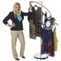 Organized Spiral Clothing Rack