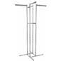 48" - 72" 4-Way Clothing Rack