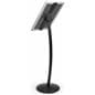 Waterproof Sign Pedestal with Curved Post