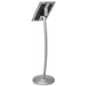Outdoor Single Pedestal Sign with Curved Post