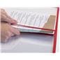 Side Insert Red 8.5” x 11” (3) Page Restaurant Menu Covers
