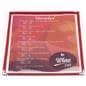 Red 8.5” x 11” Single Panel Wine List Cover Leatherette