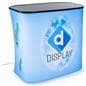 Custom printed graphic on air inflatable backlit rectangular counter