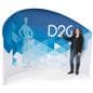 Trade Show Privacy Wall with Zipping Cover