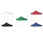 5x5 pop up tent with five different polyester color options