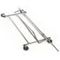 Rolling Rack Is Collapsible For Storage