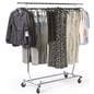 Rolling Rack Is Collapsible For Storage