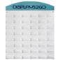 48 Pocket Business Card Wall Mount with Custom Header
