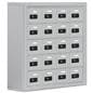 Silver Cell Phone Cabinet 