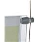 Cable Clamp For Hanging Acrylic Panels