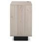 Wood host stand with cord management