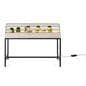 Dispensary display case with eco-friendly design