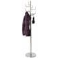 Stainless Steel Coat Rack with Brushed Finish