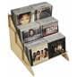 Easy Assembly Wood CD/DVD Stand