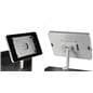 Trade Show Stand with iPad Mount in Silver