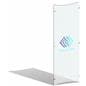 Personalized UV printed frosted replacement panel for CVWD series lecterns