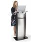 48.75" Tall Frosted Acrylic Public Speaking Stand