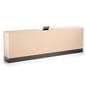 3-piece cash wrap offers a clean front-facing service counter setup