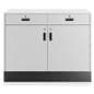 Flat top sales counter with lockable storage for all your store's important items or materials