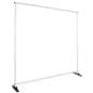 Back drop banner with aluminum frame 