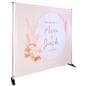 Back drop banner with pole pockets 
