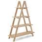 A-frame shelf with 4 separate elevations to display stock