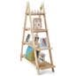 A-frame shelf with max weight limit of 40 pounds