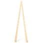 Folding display easel with 20 pound maximum weight capacity 