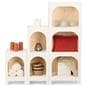 Arch display shelf with modular design capabilities 