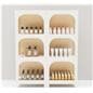 Arch display shelf with aligned side arches to expand configurations 