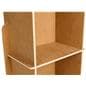 Collapsible podium with custom graphics features two shelves 