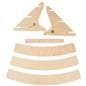 3 tier display stand with collapsible build for easy portability
