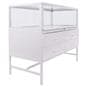 Glass showcase display cabinet with durable build