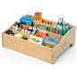 Kids Art Supply Storage with Multiple Compartments