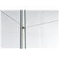 glass display tower with four adjustable tiers