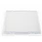 Portable Custom printed folding acrylic display cube packs flat