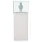 Glass-top pedestal display case with unobstructed views