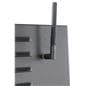 Interactive video kiosk with external antenna located on the back and top of the unit