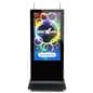 Double-sided digital vertical touchscreen kiosk with indoor use only 