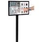Commercial touch screen display with 10 point PCAP touch screen technology
