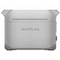 Rechargeable power supply with stealth gray color tones