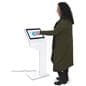 Touch screen interactive kiosk with camera and 10pt PCAP panel 
