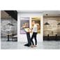 Horizontal touch screen display floor stand with interactive design